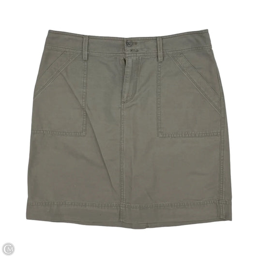 Skirt Mini & Short By Loft In Grey, Size: 10