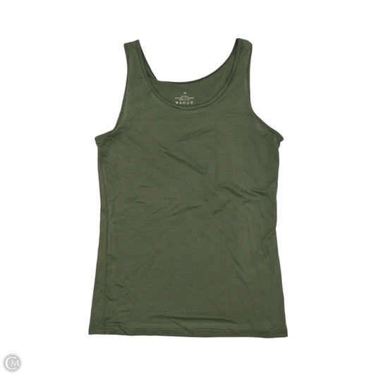 Tank Top By Clothes Mentor In Green, Size: M