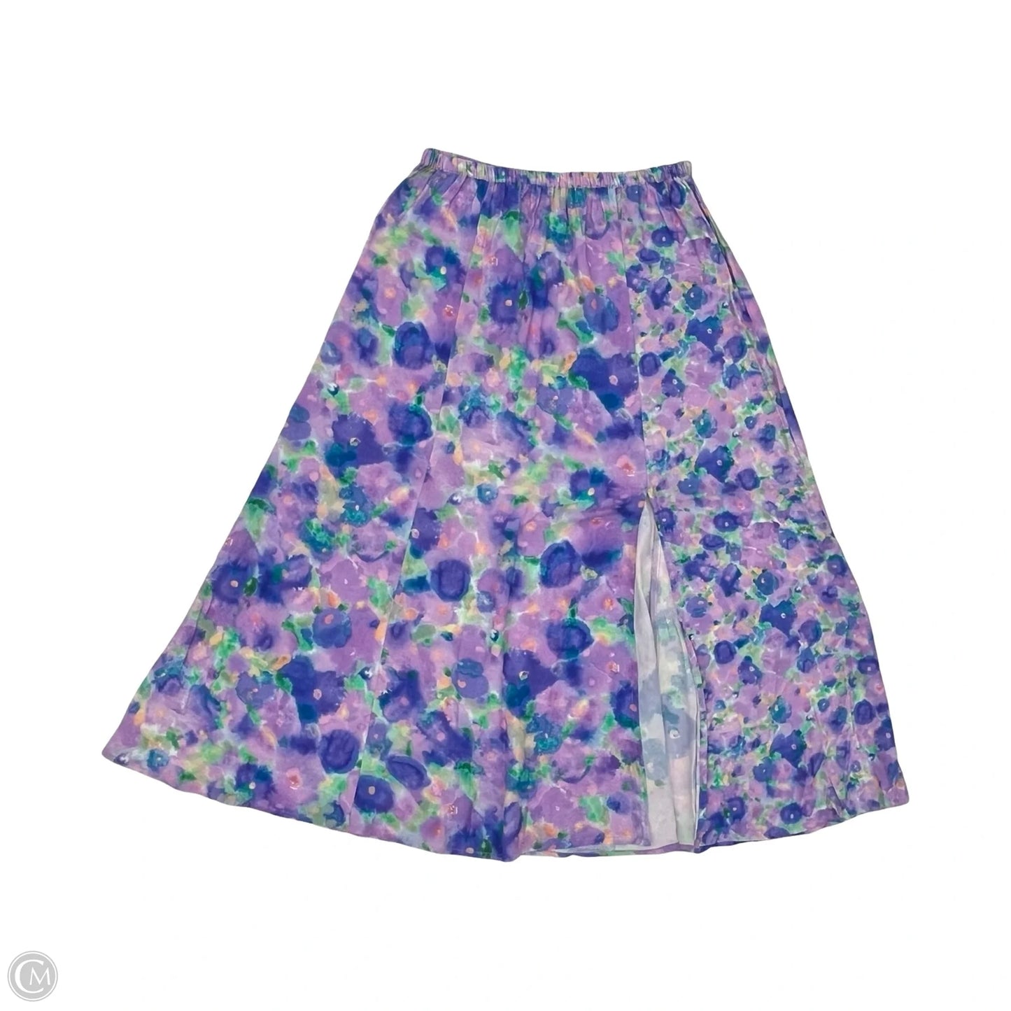 Skirt Midi By French Connection In Purple, Size: S