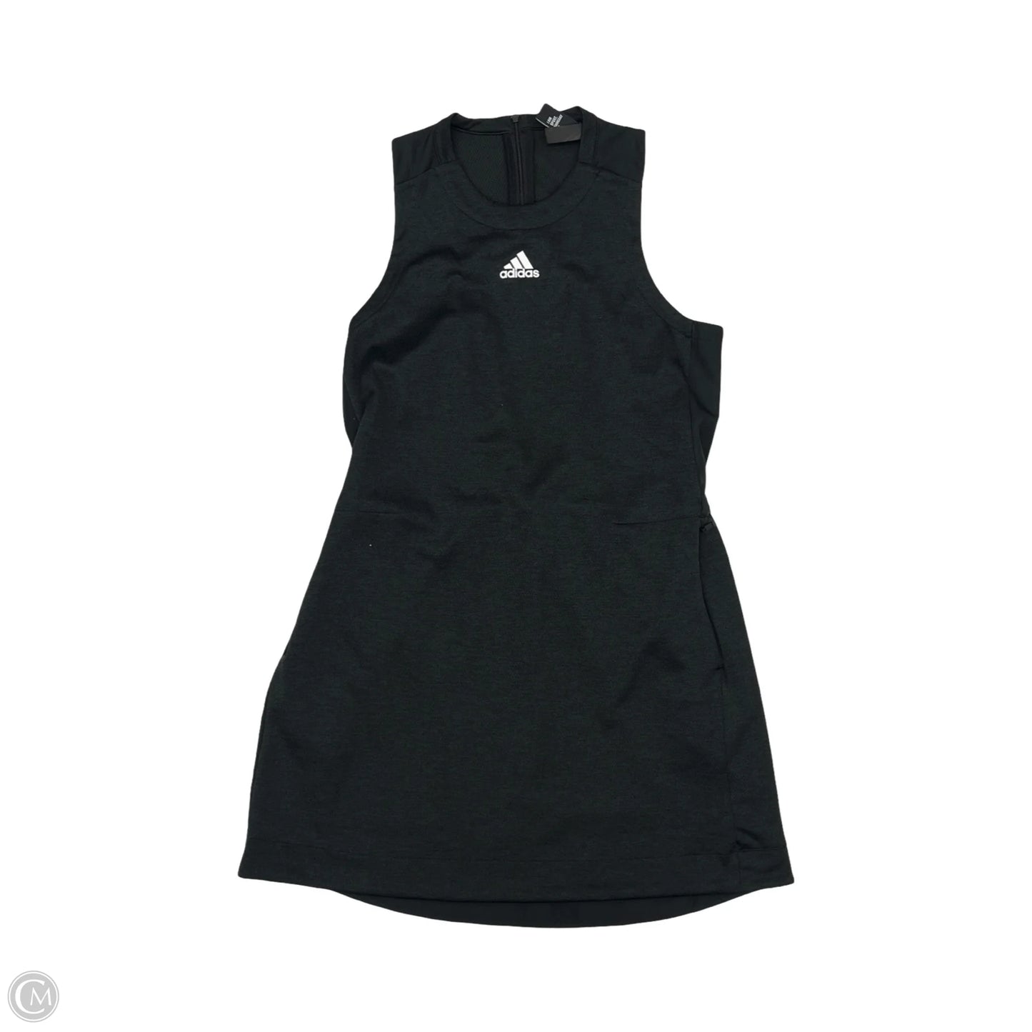 Athletic Dress By Adidas In Black, Size: M