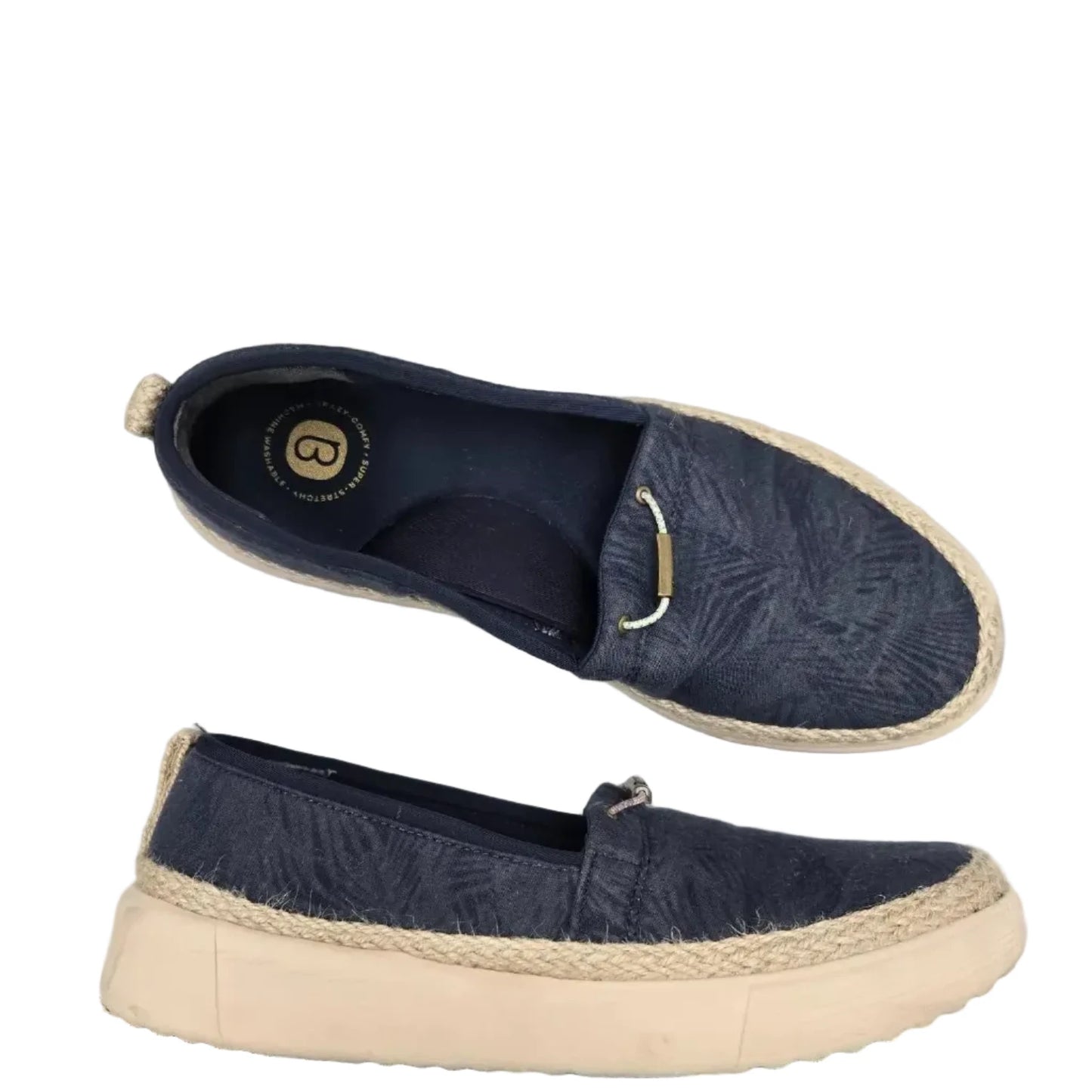 Shoes Flats By Bzees In Blue, Size: 9