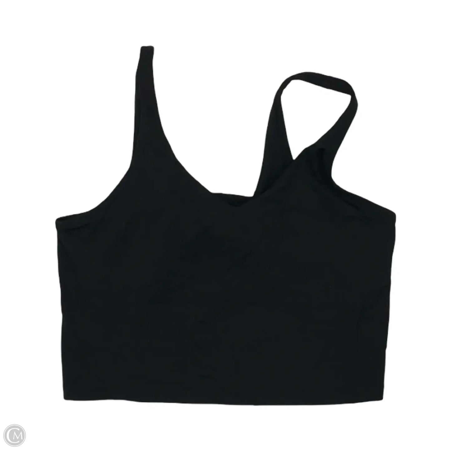 Athletic Tank Top By Clothes Mentor In Black, Size: L