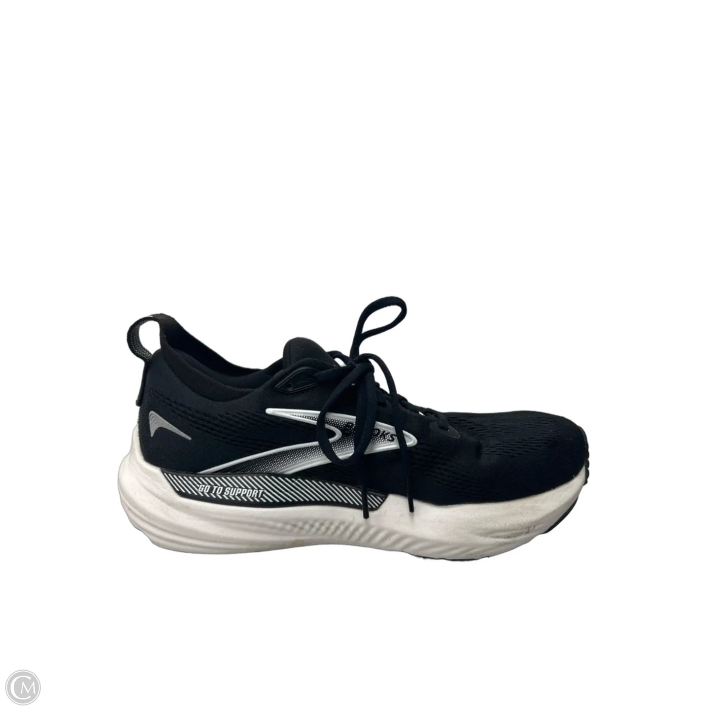 Shoes Athletic By Brooks In Black, Size: 9.5