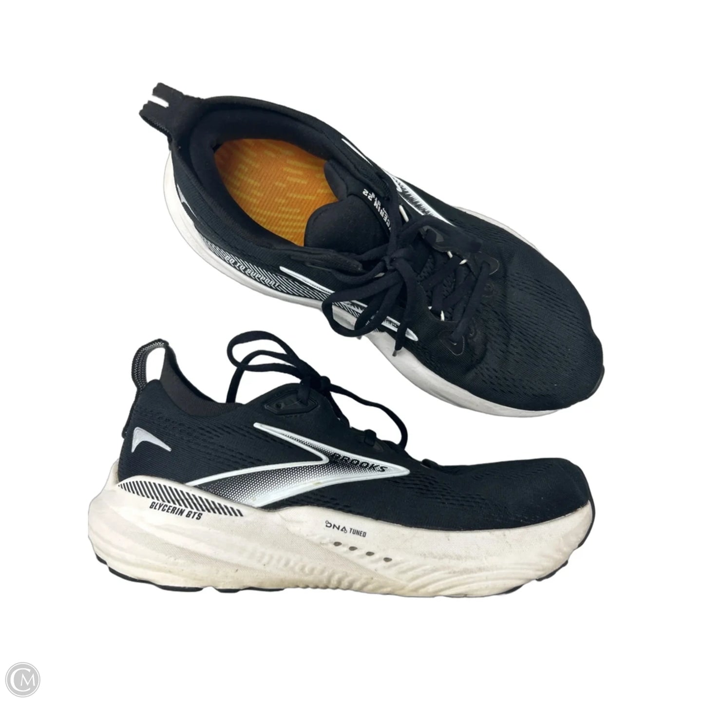 Shoes Athletic By Brooks In Black, Size: 9.5