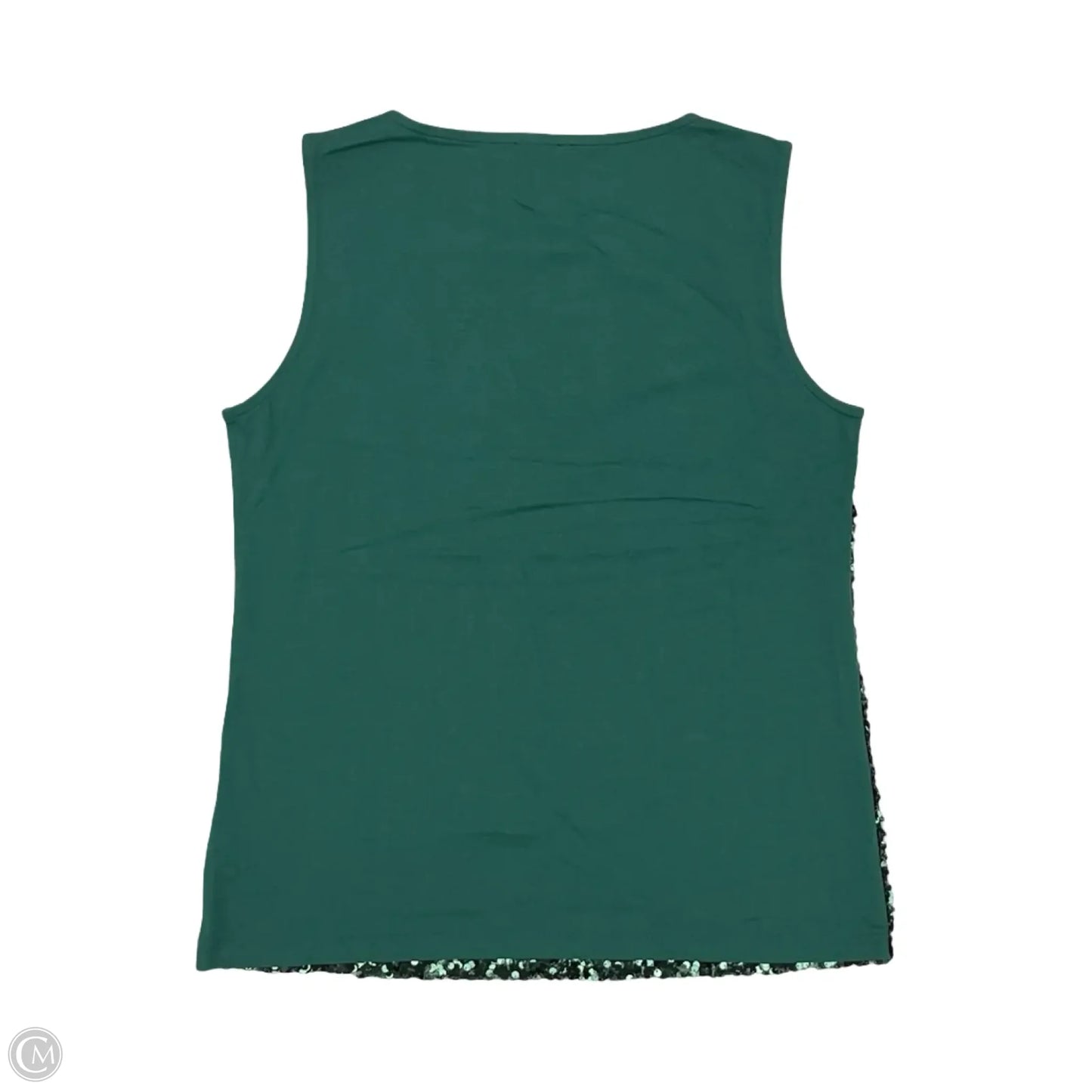 Top Sleeveless By Talbots In Green, Size: S