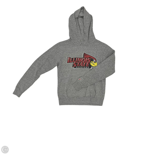 Athletic Sweatshirt Hoodie By Clothes Mentor In Grey, Size: S