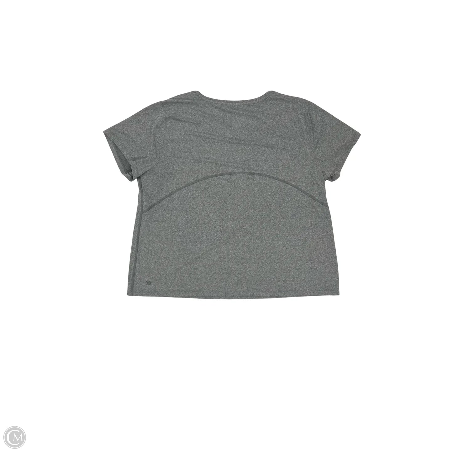 Athletic Top Short Sleeve By All In Motion In Grey, Size: Large