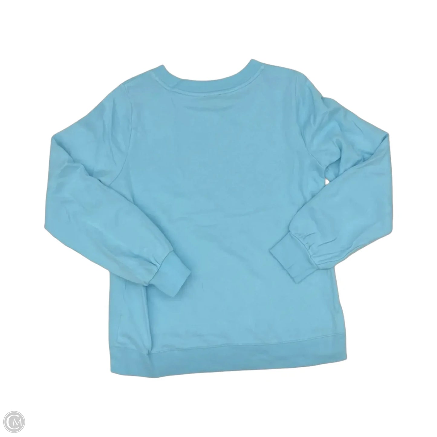 Top Long Sleeve By Talbots In Blue, Size: M