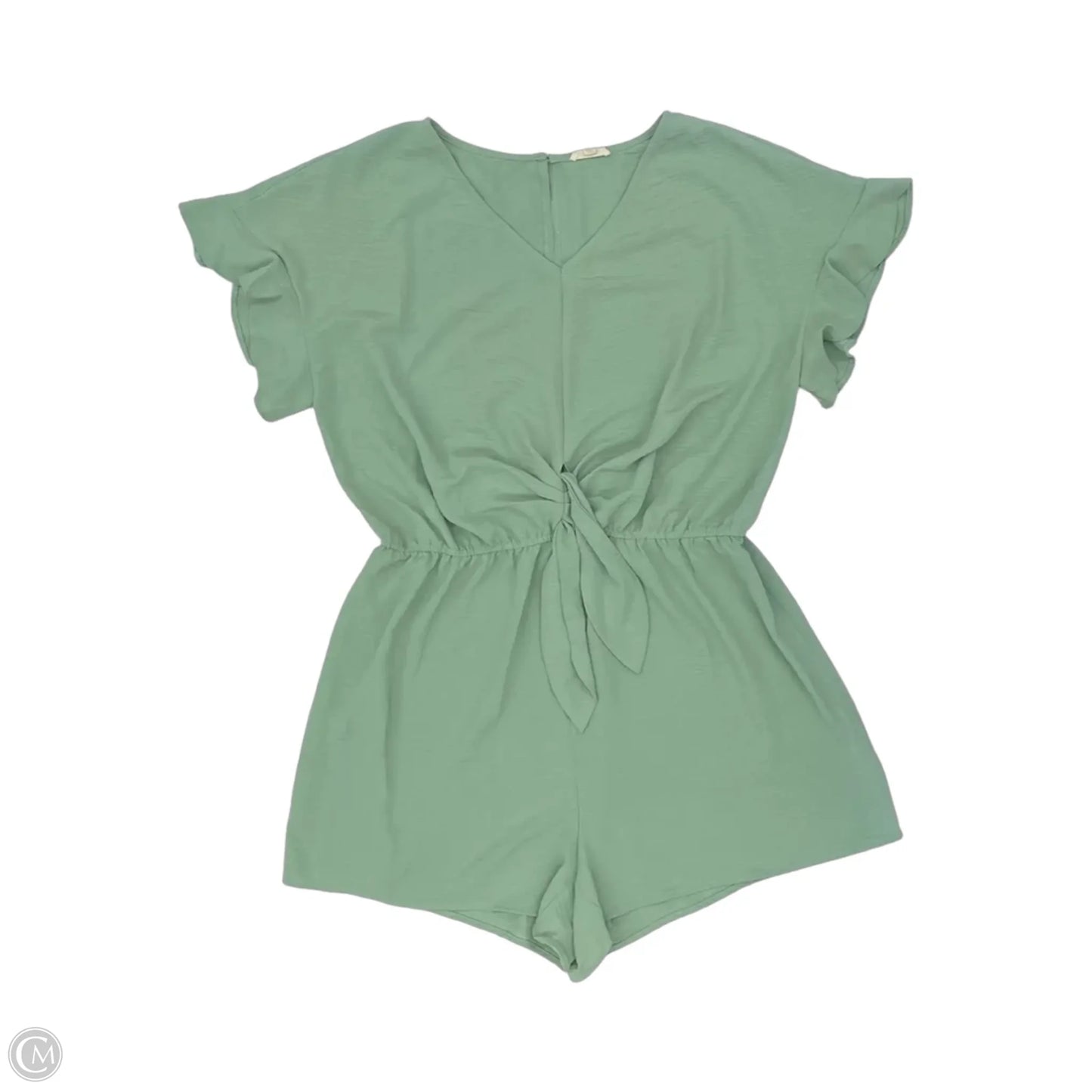 Romper By Clothes Mentor In Green, Size: 2x