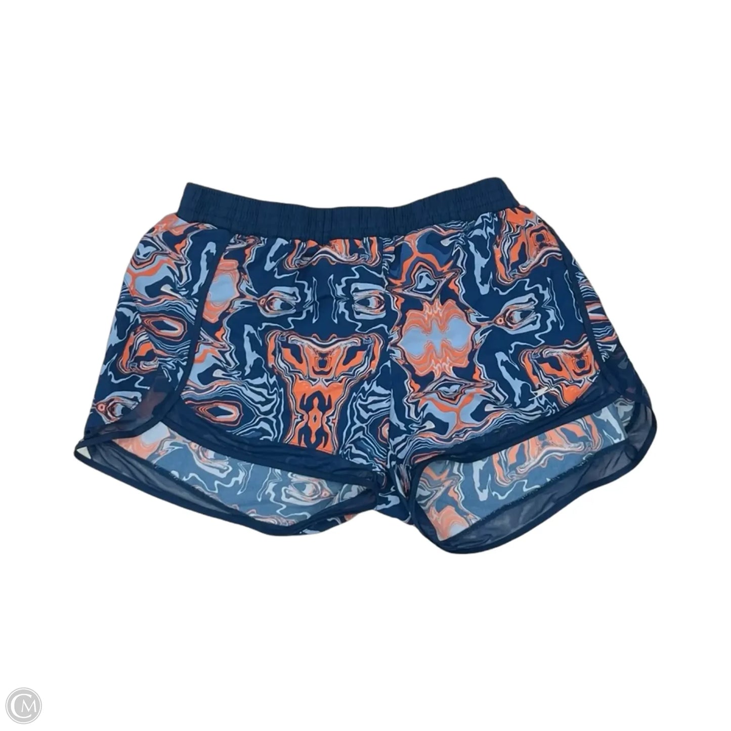 Athletic Shorts By Crane In Blue & Orange, Size: Xl