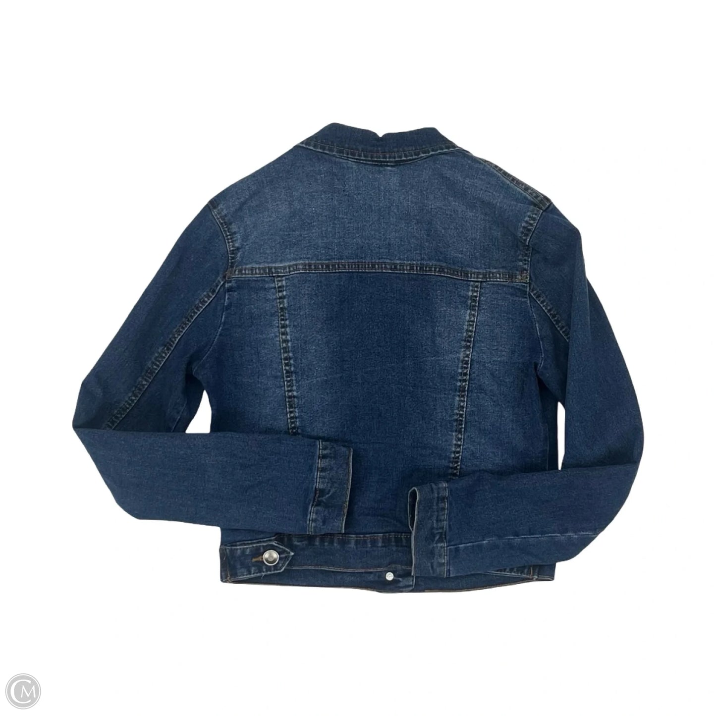 Jacket Denim By Clothes Mentor In Blue Denim, Size: S