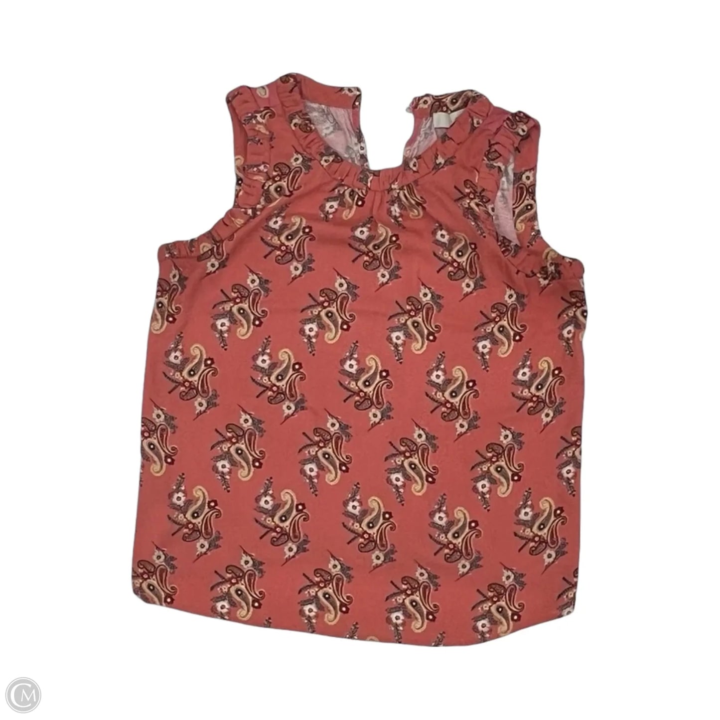 Blouse Sleeveless By Loft In Pink, Size: Sp