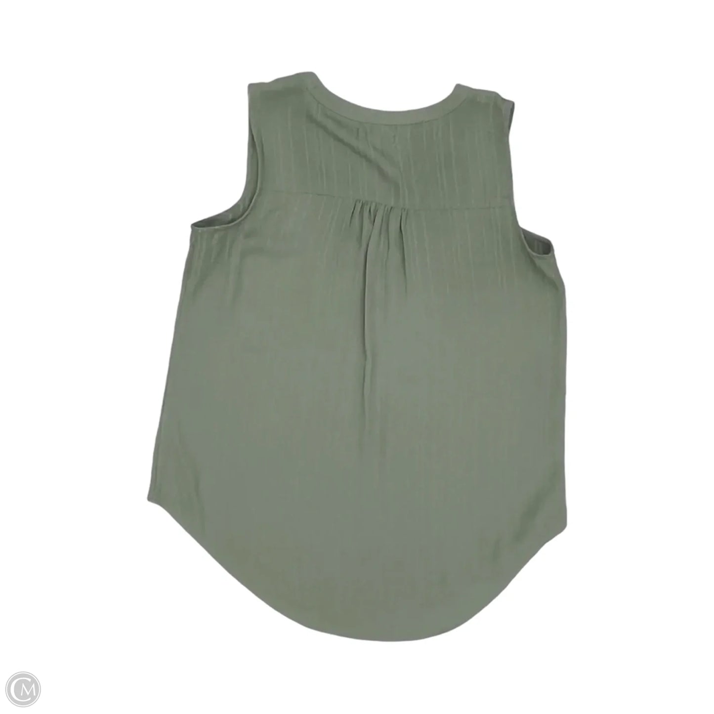 Blouse Sleeveless By Maurices In Green, Size: S