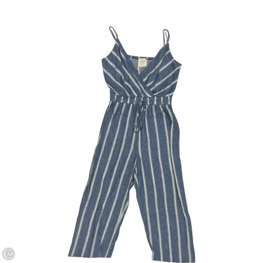 Jumpsuit By Harper In Blue & White, Size: S