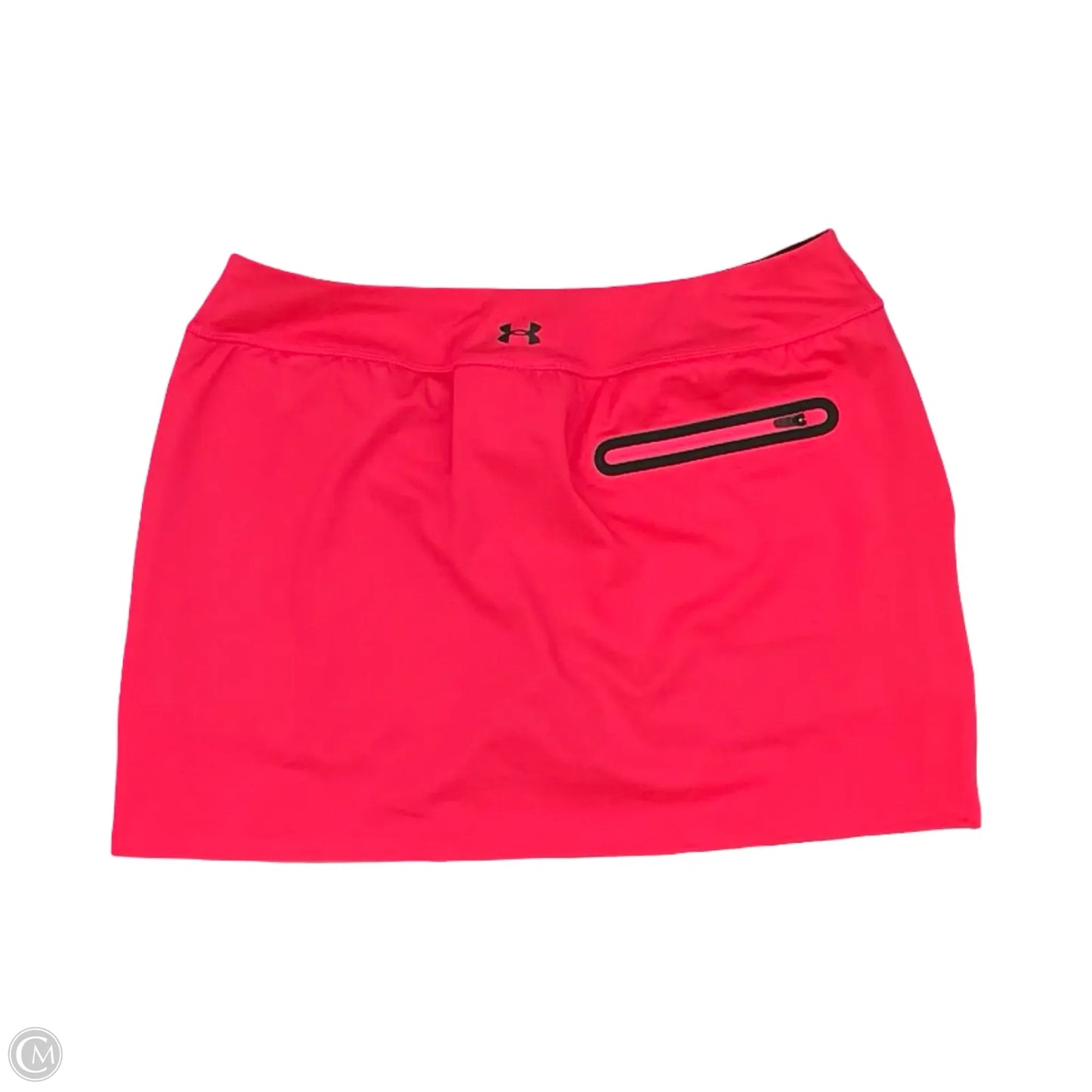 Athletic Skort By Under Armour In Pink, Size: M