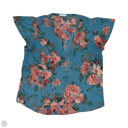 Blouse Sleeveless By Maurices In Floral Print, Size: L