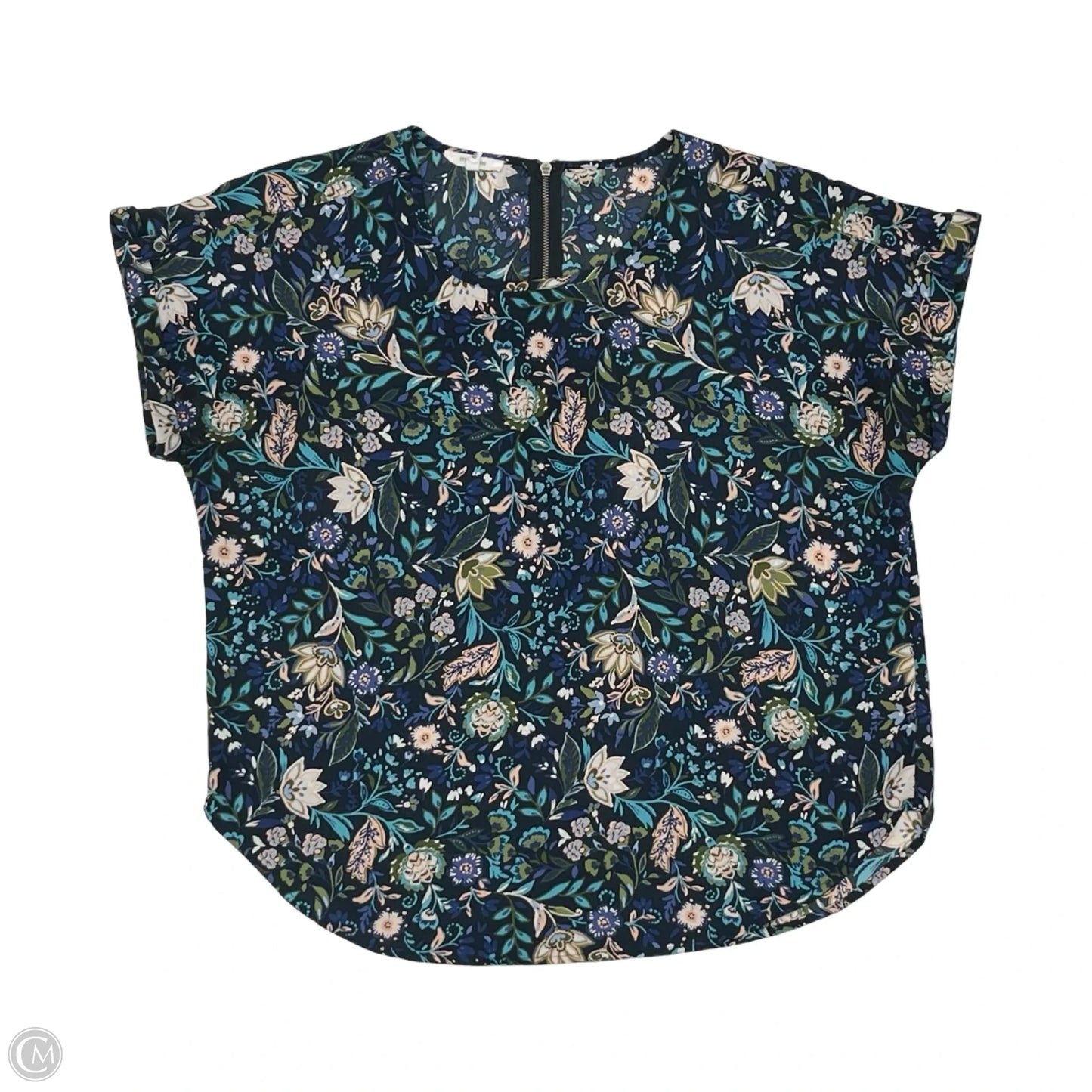 Blouse Sleeveless By Maurices In Blue, Size: M