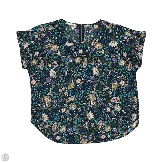 Blouse Sleeveless By Maurices In Blue, Size: M