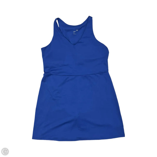 Athletic Dress By Gap In Blue, Size: Xl