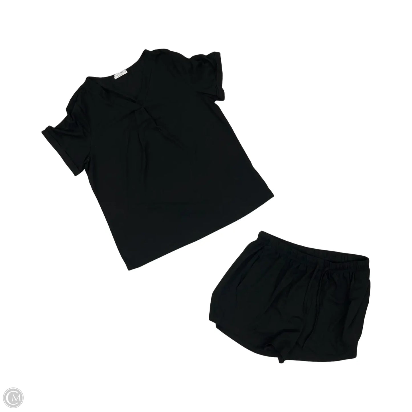 Pajamas 2pc By Ekouaer In Black, Size: L