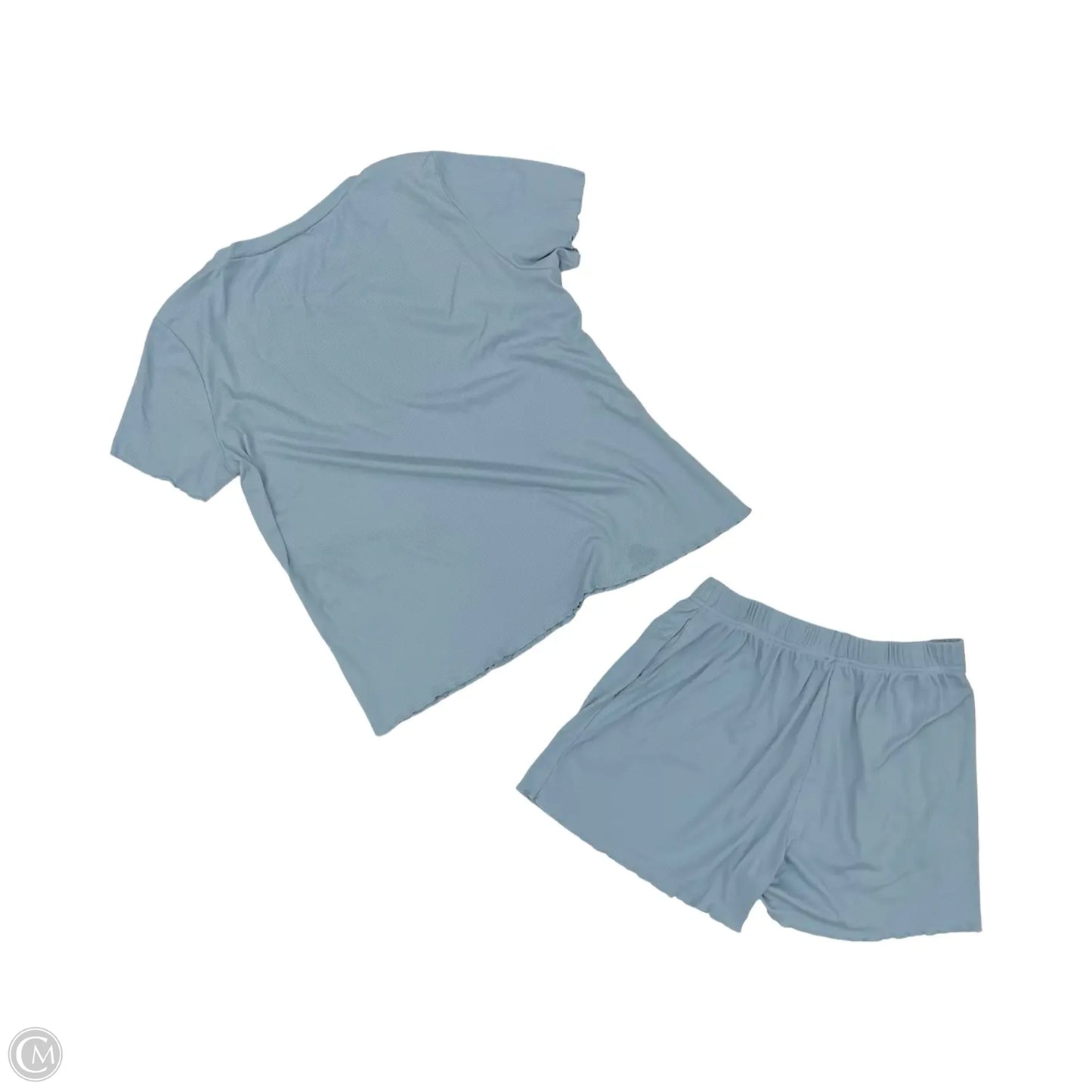 Pajamas 2pc By Ekouaer In Blue, Size: L