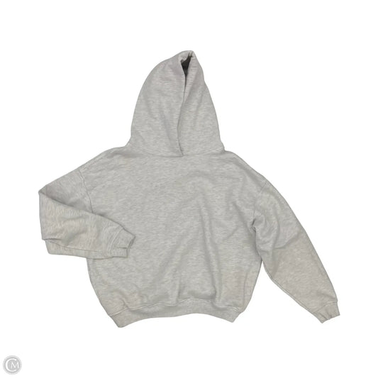 Sweatshirt Hoodie By Clothes Mentor In Grey, Size: L