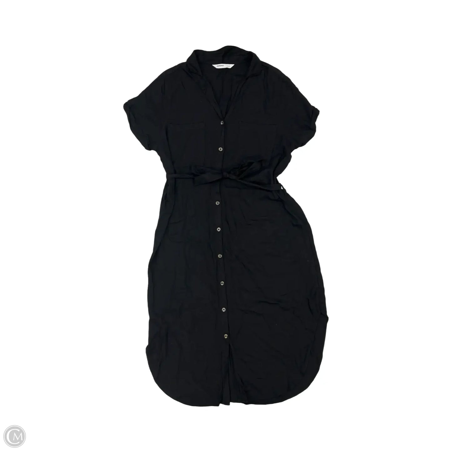 Dress Casual Midi By Sonoma In Black, Size: L