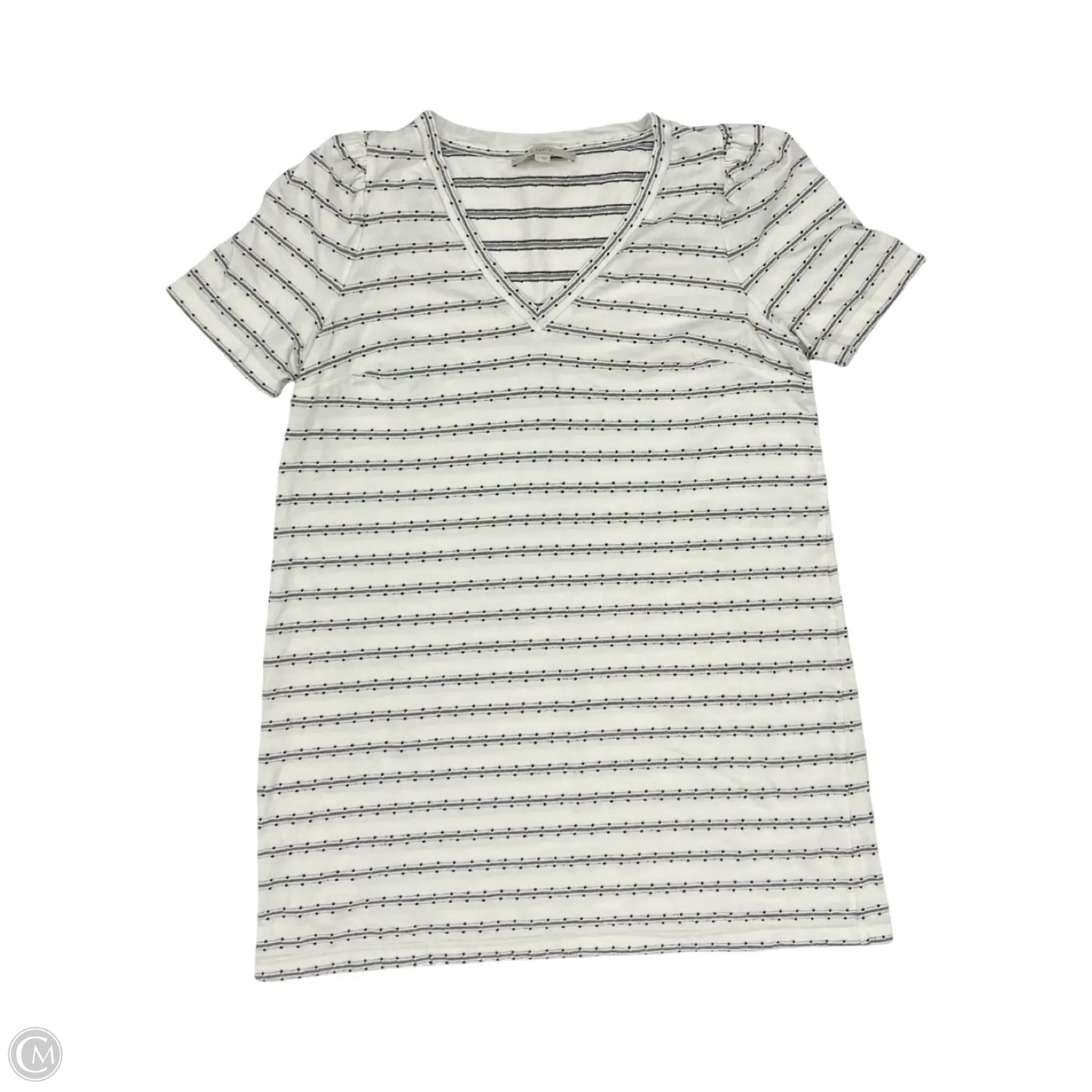 Dress Casual Short By Loft In Black & White, Size: L