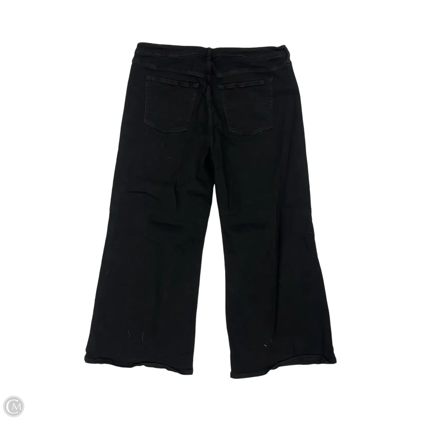 Jeans Wide Leg By Old Navy In Black Denim, Size: 20