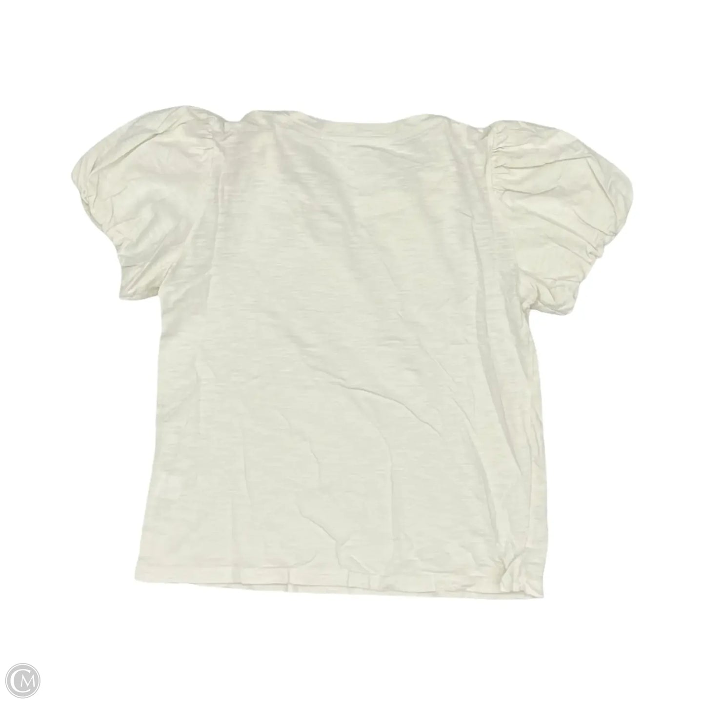 Top Short Sleeve By Jane And Delancey In White, Size: M