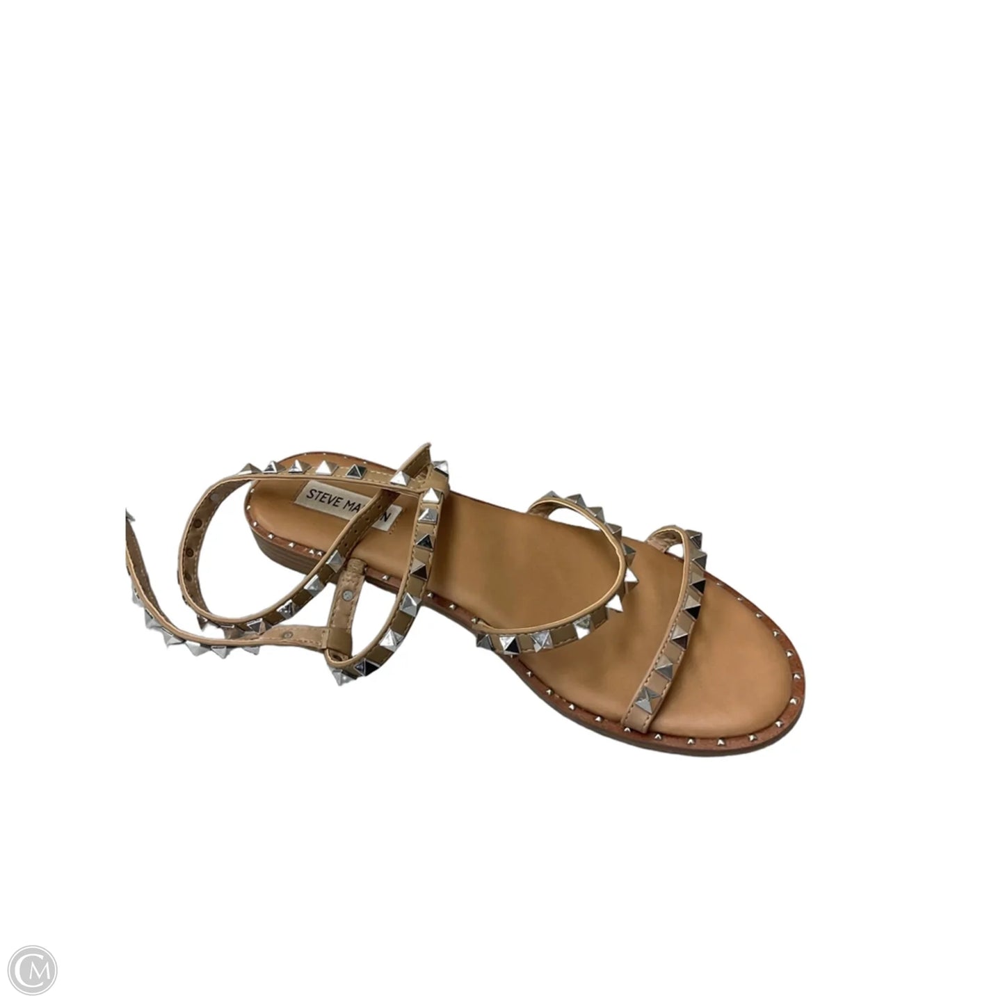 Sandals Flats By Steve Madden In Tan, Size: 10