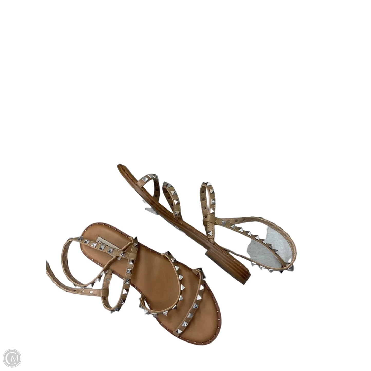 Sandals Flats By Steve Madden In Tan, Size: 10