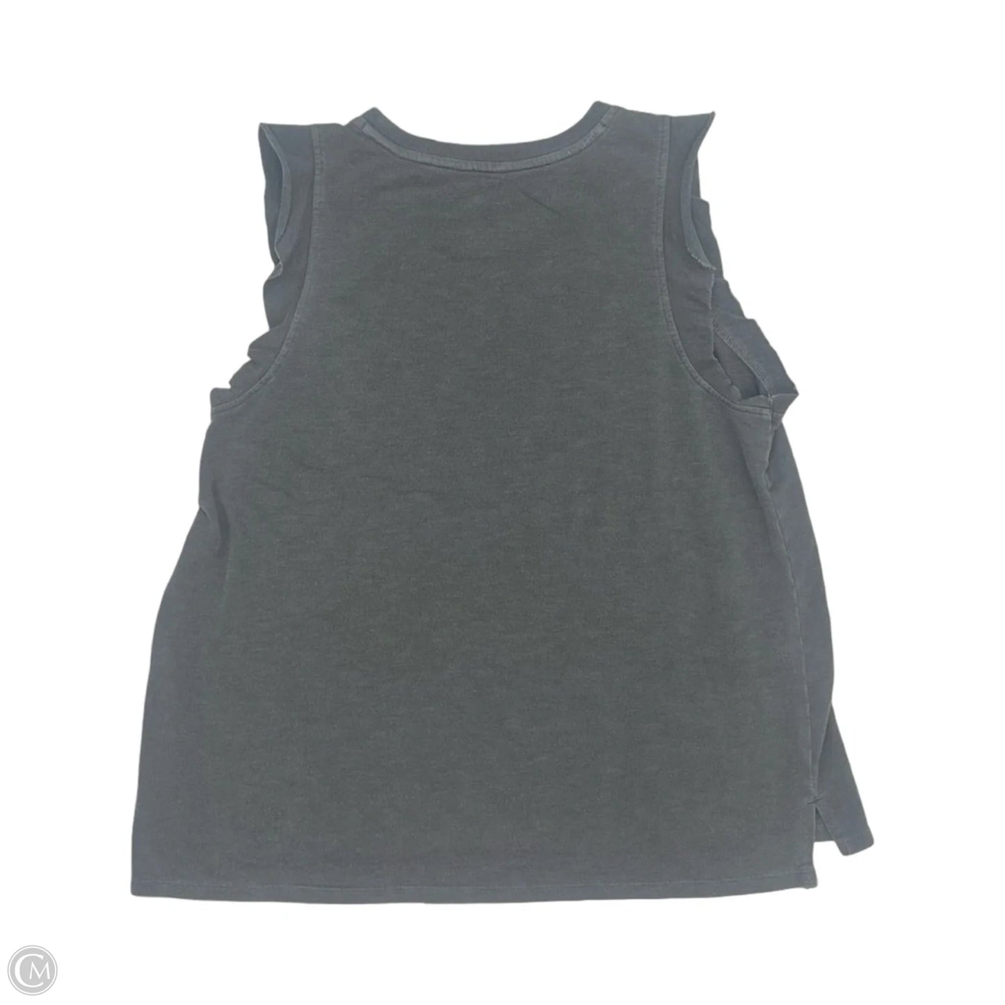 Top Sleeveless By Sonoma In Grey, Size: Xl