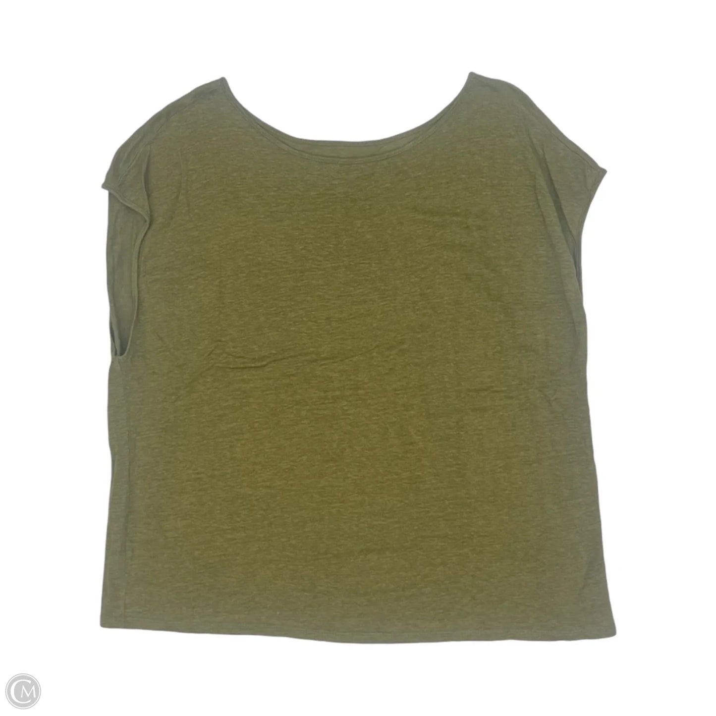 Top Sleeveless By Loft In Green, Size: Xl