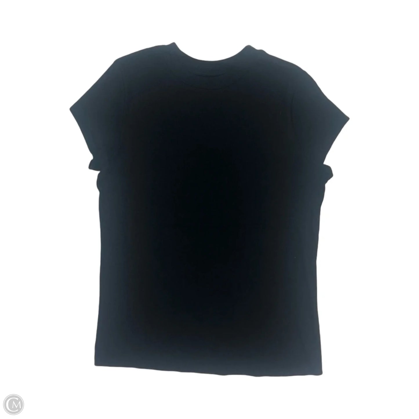 Top Short Sleeve Basic By A New Day In Black, Size: Xl