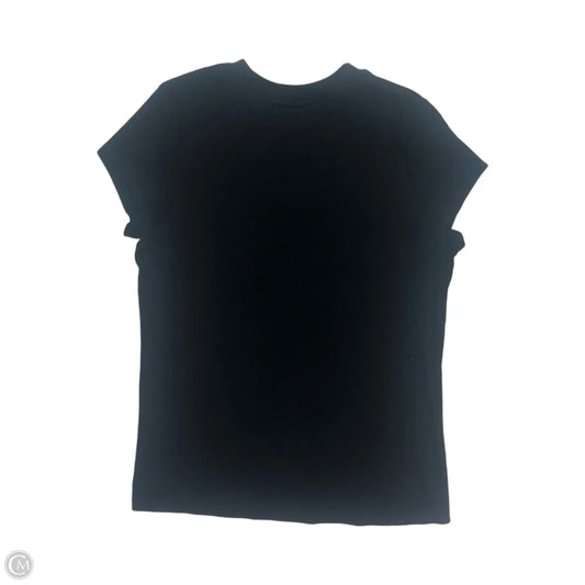 Top Short Sleeve Basic By A New Day In Black, Size: Xl