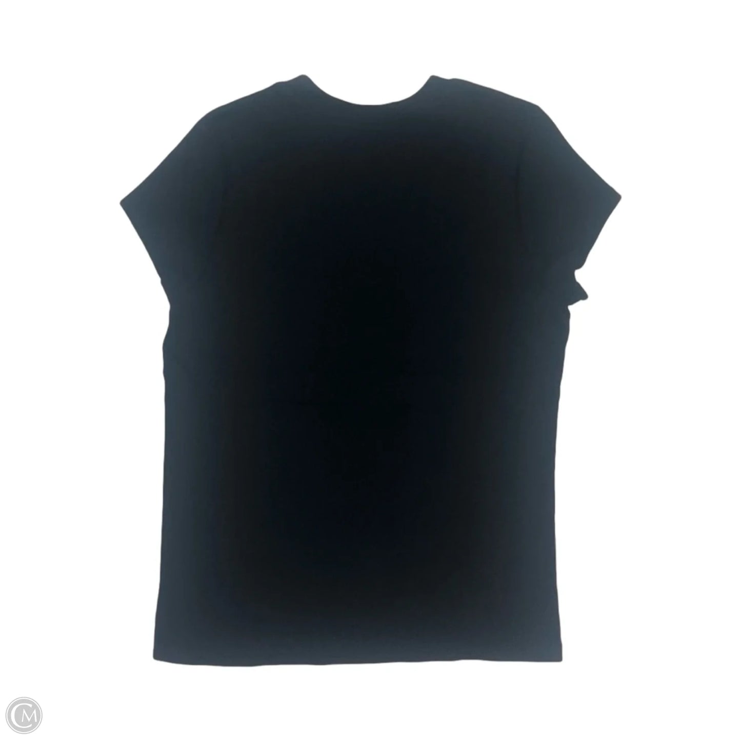 Top Short Sleeve Basic By A New Day In Black, Size: Xl