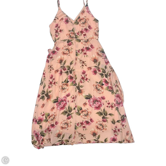 Dress Party Long By Lulus In Pink, Size: L