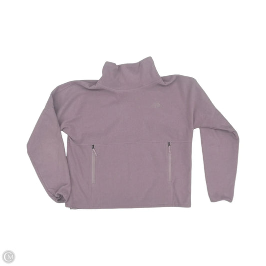 Athletic Sweatshirt Collar By The North Face In Purple, Size: L