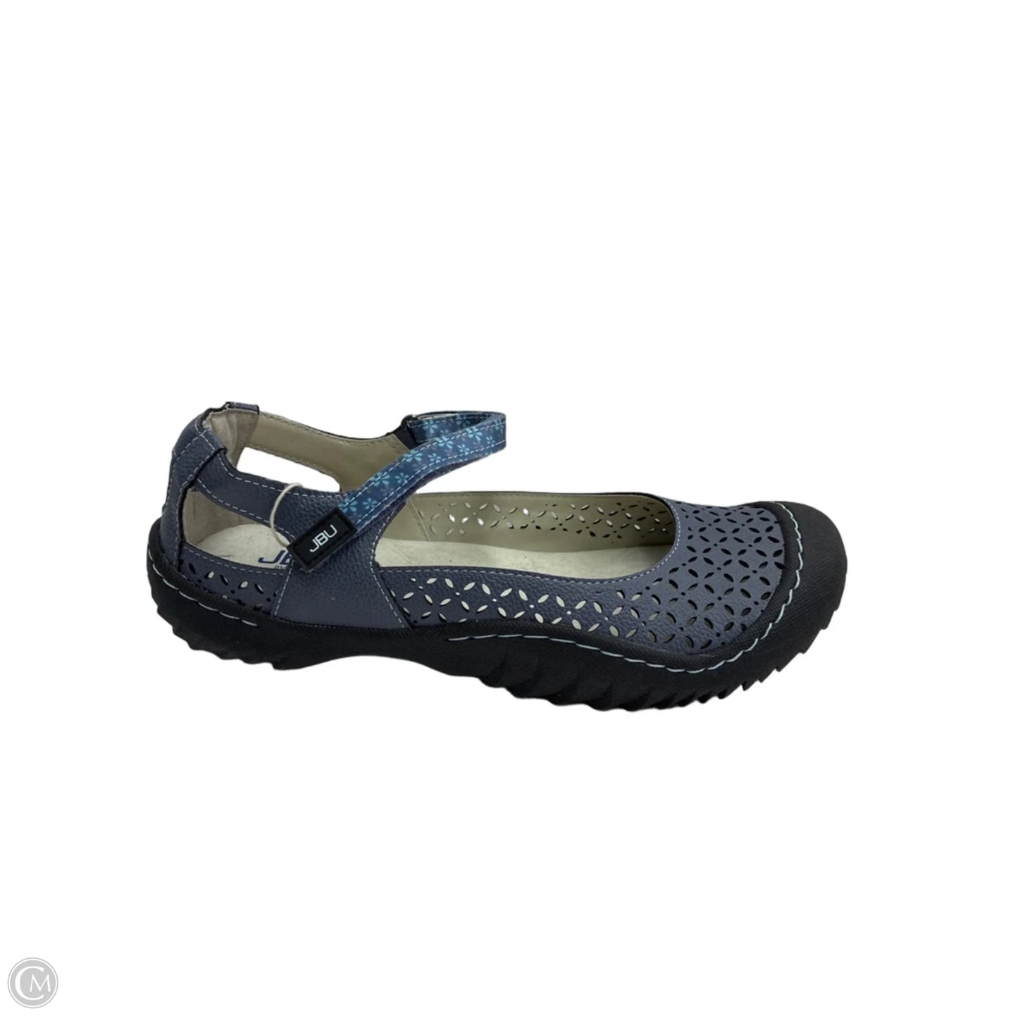 Shoes Flats By Jambu In Blue, Size: 9
