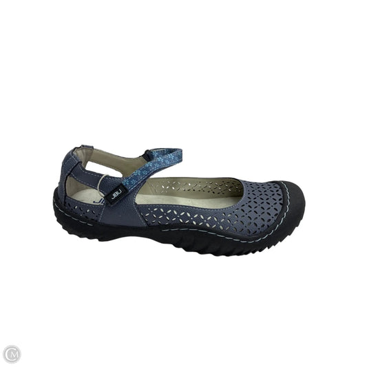 Shoes Flats By Jambu In Blue, Size: 9