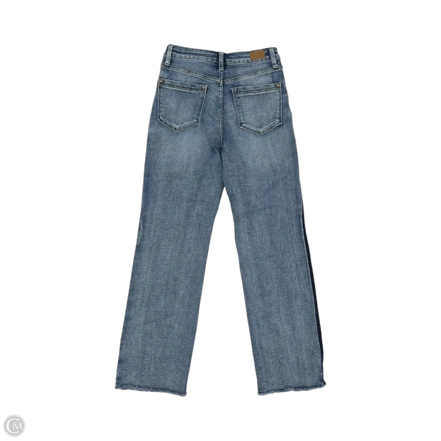Jeans Straight By Judy Blue In Blue Denim, Size: 4