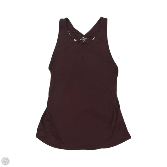 Athletic Tank Top By Athleta In Maroon, Size: S