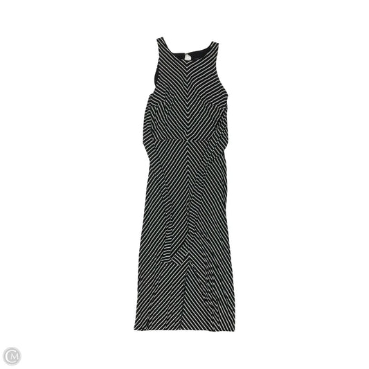 Dress Casual Maxi By White House Black Market In Black & White, Size: S