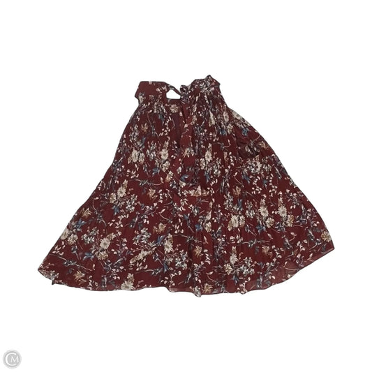 Blouse Sleeveless By Entro In Red, Size: L