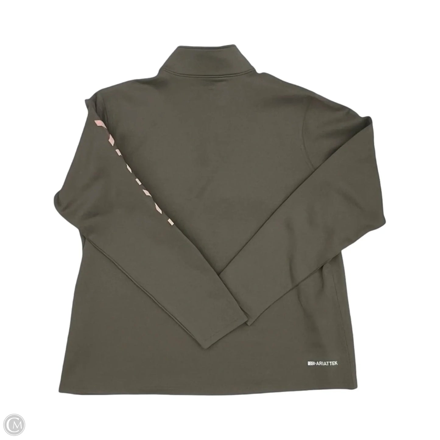 Sweatshirt Collar By Ariat In Grey, Size: Xl