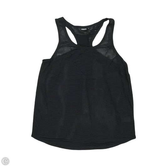 Athletic Tank Top By Mono B In Black, Size: L