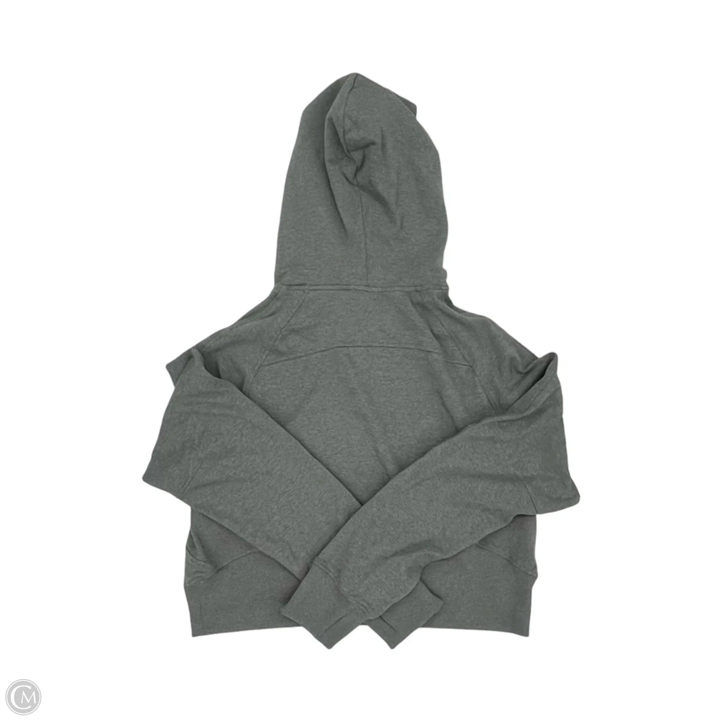 Athletic Sweatshirt Hoodie By Zyia In Grey, Size: 2x