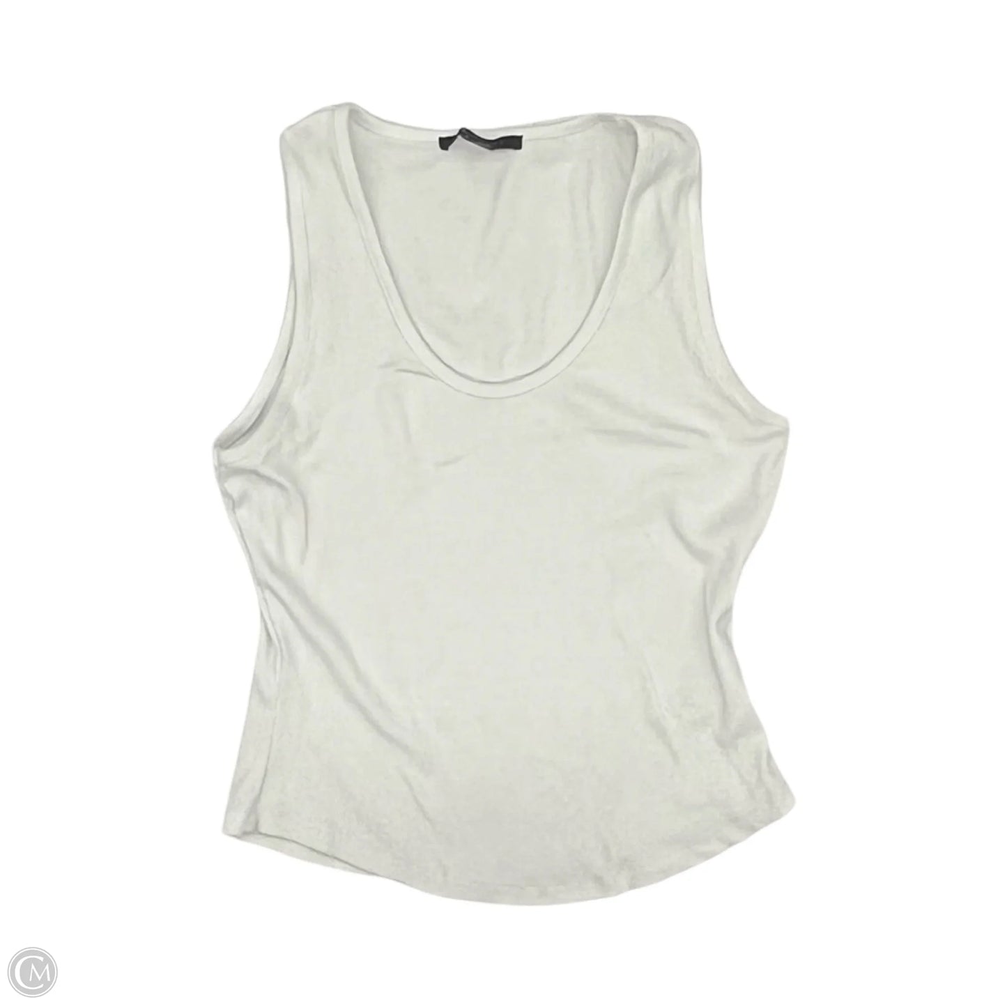 Tank Top By Tahari In White, Size: L