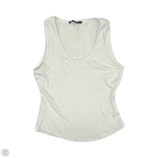 Tank Top By Tahari In White, Size: L
